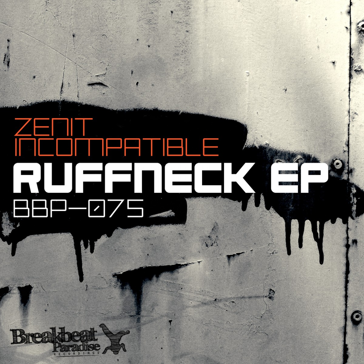 Zenit Incompatible - Ruffneck EP lemezborító grafika